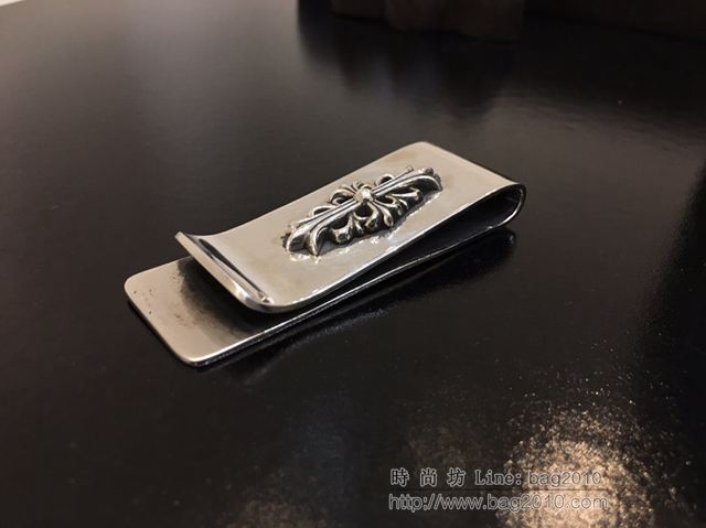 chrome hearts銀飾 克羅心票夾 錢夾 純手工 克羅心925純銀夾  gjc1911